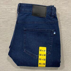 Ted Baker Jeans Mens 32 x 32 Straight Leg Regular Fit Medium Wash Denim Pants